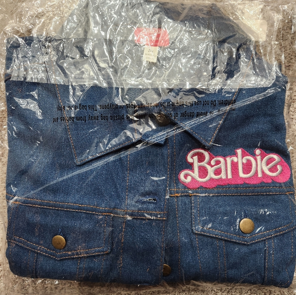 Barbie x Unique Vintage Jean Jacket - Picture 3 of 4
